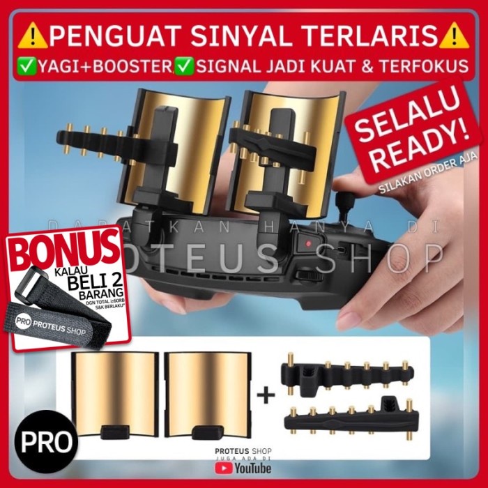 PROMO SIGNAL BOOSTER PENGUAT SINYAL YAGI DRONE DJI Mavic Mini SPARK PRO