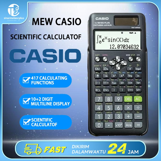 

Kalkulator Ilmiah Casio FX-991EX / FX-991ES PLUS Kalkulator Kalkulator Kalkulator Ilmiah Kalkulator