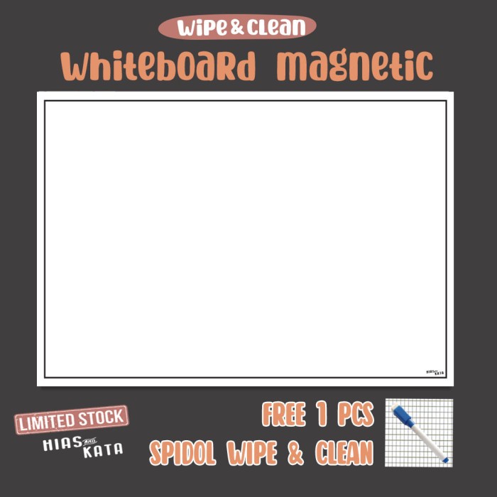 

Ready Whiteboard Magnet Papan Tulis Magnet Kulkas Hias And Kata