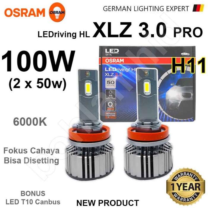 C - Paket Lampu Led Innova Reborn H11 Osram Xlz + Led C6 Hb3 9005 Putih