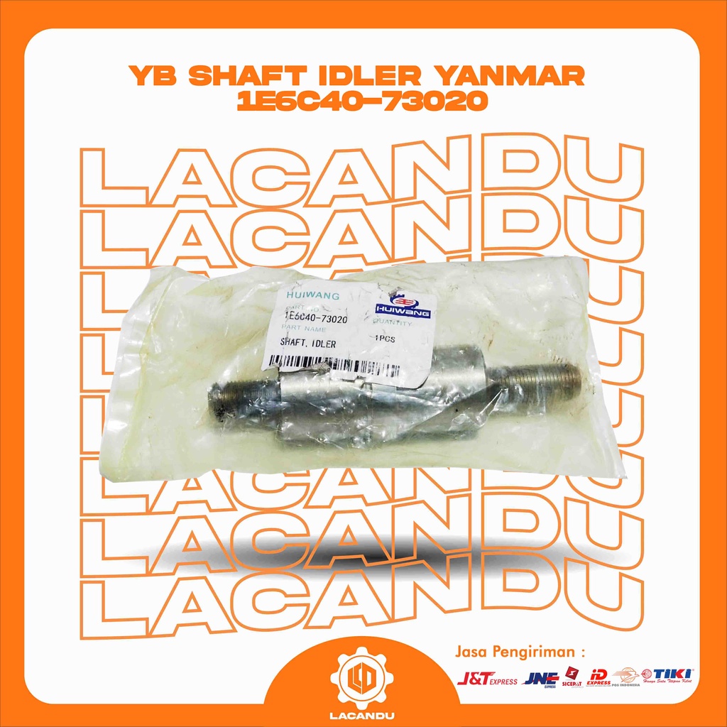 YB SHAFT IDLER YANMAR 1E6C40-73020 FOR COMBINE HARVESTER LACANDU PART