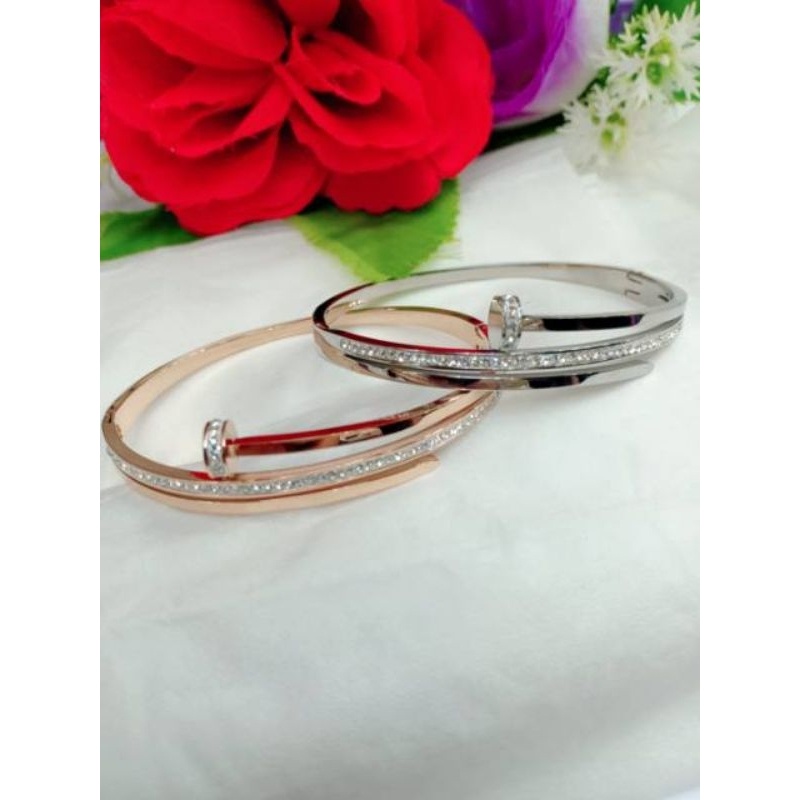 Gelang Paku Wanita Gelang Paku Titanium Gelang Fashion wanita