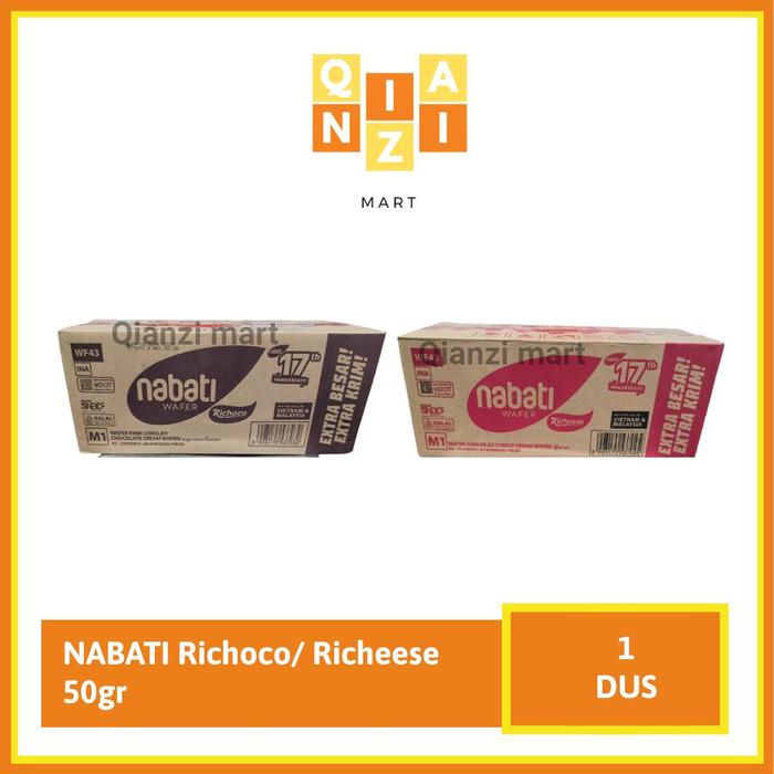 

Kuliner.Kita Nf - Nabati Richeese / Richoco (50Gr X 60Pcs)