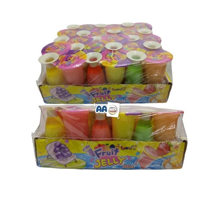 

Kuliner.Kita Luvmi Glass Fruit Jelly Isi 30