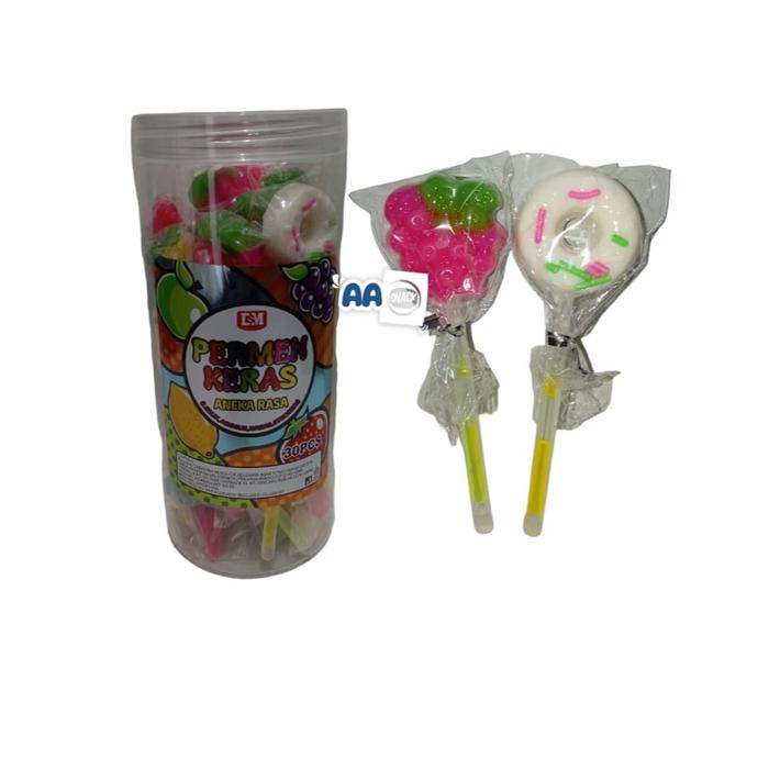 

Kuliner.Kita Dsm Lollipop Stick Warna Toples Isi 30