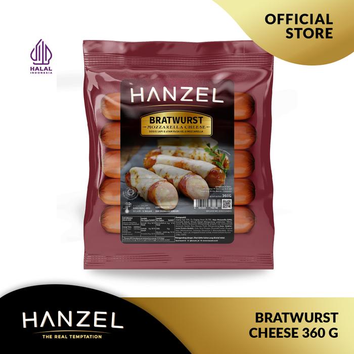 

Hanzel Bratwurst Cheese 360 Gram