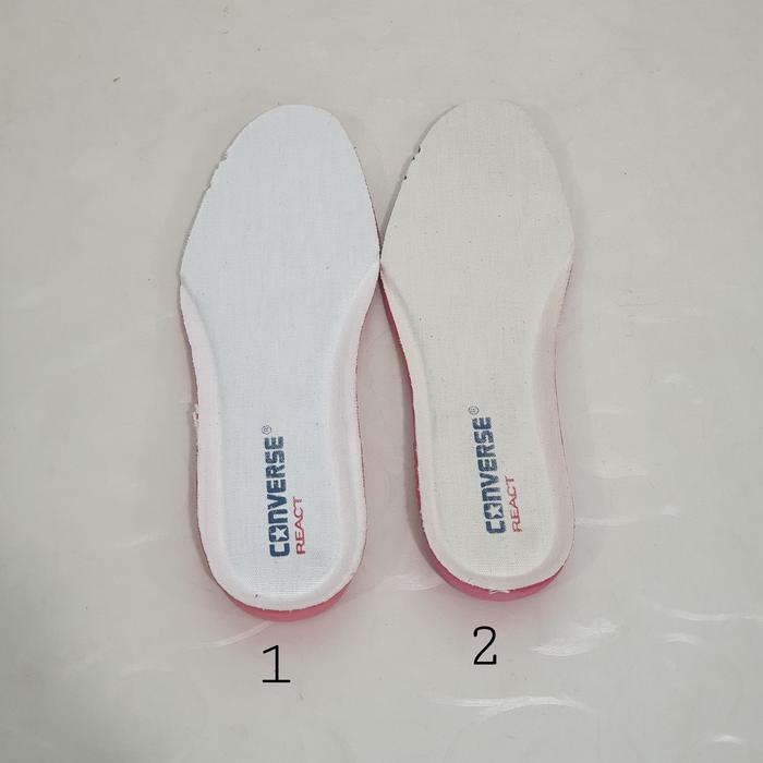 Sale Terbatas Bantalan Insole Kaki Converse React - Soft Foam - Lembut - Super Tebal - Size 34 35 36