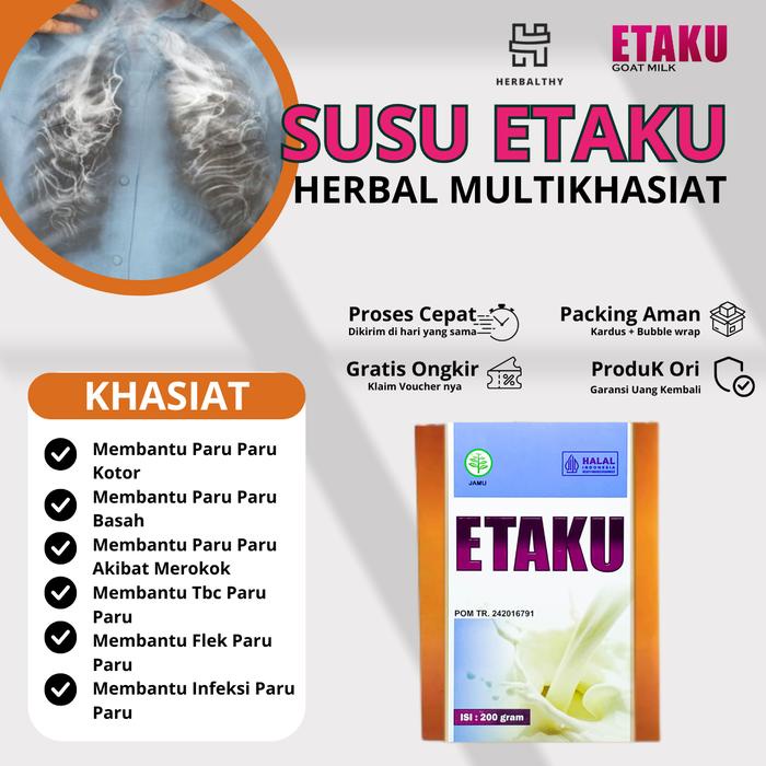 

Terlaris- Susu Pembersih Paru Kotor Pe Candu Berat Sesak Napas, Tbc, Pneumonia Susu Kambing Etawa