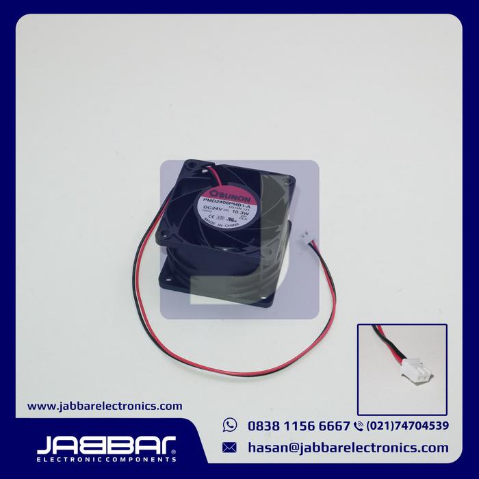 Ready PMD2406PMB1-A DC24V 10.3W SUNON FAN (2 CABLE - 6x6x4cm)