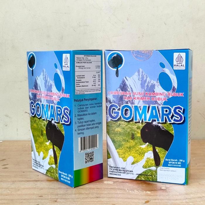 

Terlaris- ( Paket 5 Box ) Susu Kambing Gomars Original Lebih Hemat