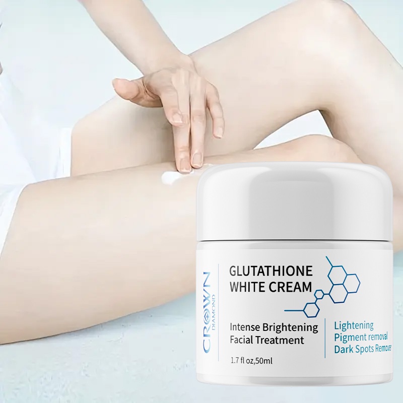 IMPORT KOJIC ACID GLUTATHIONE FACE CREAM SMOOTHING ANTIOXIDANT REDUCE DARK MELANIN MOISTURIZING