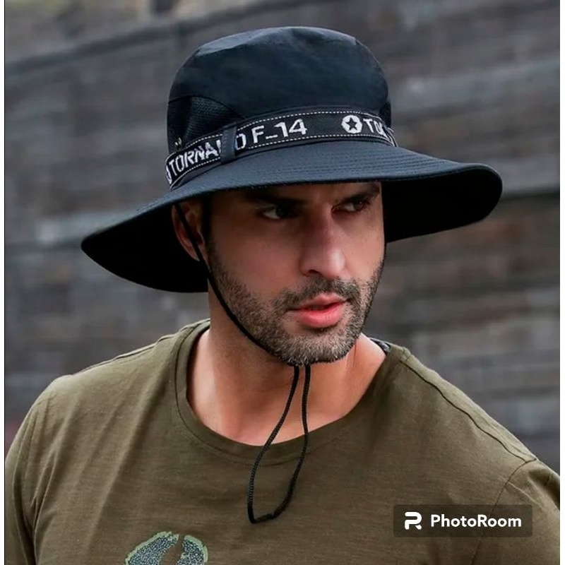 Topi rimba topi ung lebar pinggir buat pria/wanita