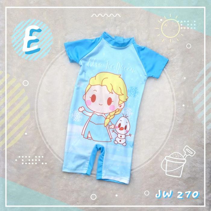 Ready baju renang Jw 270 E frozen elsa