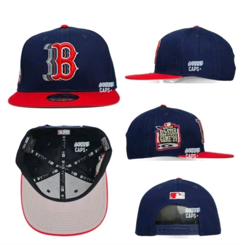 Topi ck Logo B Boston Red Sox MLB Full Tag Pum Topi ck