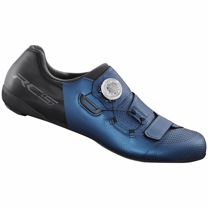 Buruan,. Shimano Rc502 Wide Blue Edition Sepatu Roadbike Cleat Biru Rc5 Rc 502