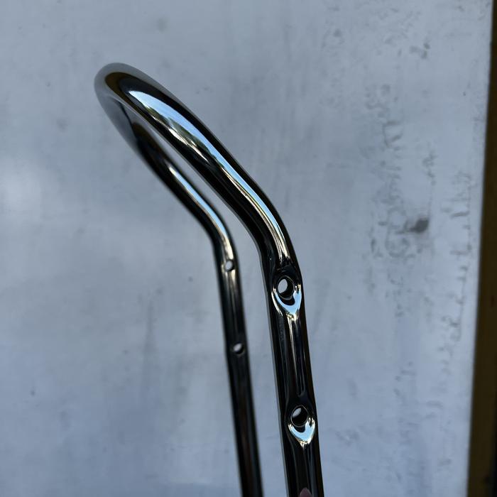 Speed Sisibar Lowrider Sisybar Sepeda 60Cm Chrome Silver Steel Krom Sisy Bar 60 Cm Low Rider Chopper