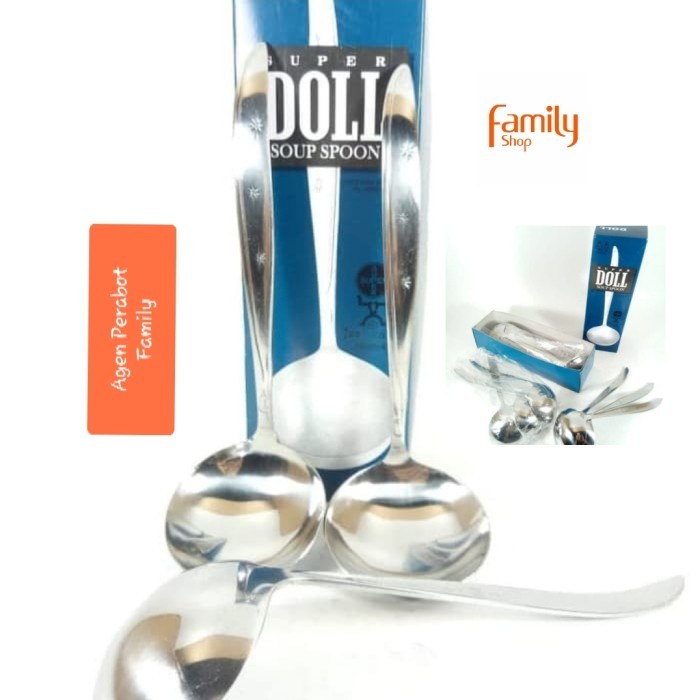 [Expert] Sendok Sayur / Irus Kecil Stainless Tebal / Irus SUPER DOLL