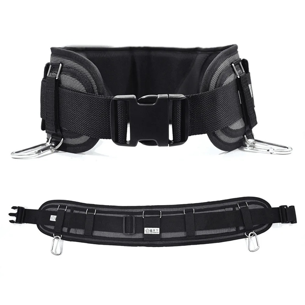Professional Tool Belt Widened Waist ProtectorWaist Belt Suspension Tool Belt Pouch Electrician