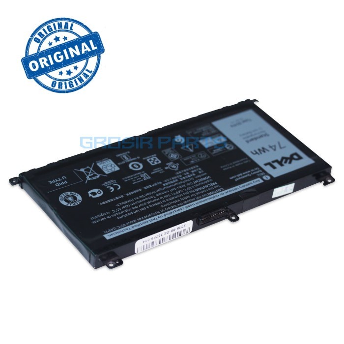 [Expert] Baterai laptop dell inspiron 15 7559 7000 seri 357f9 Original