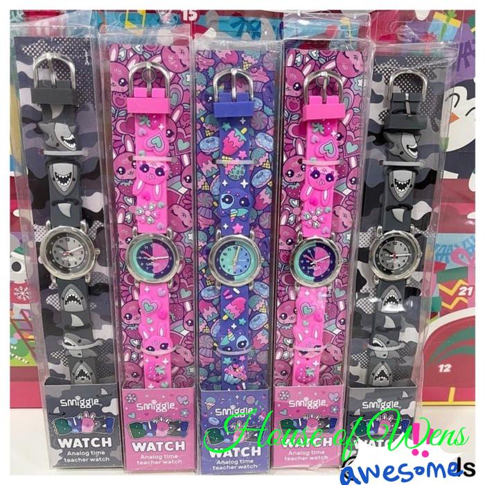 SMIGGLE BUDZ WATCH ORIGINAL - JAM TANGAN SMIGGLE