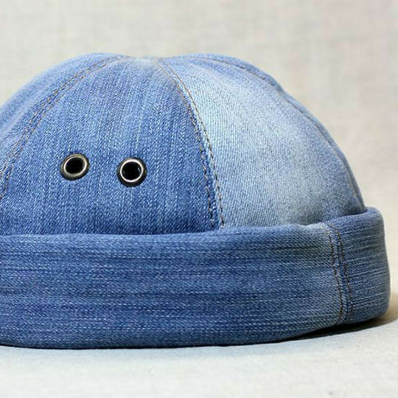 Topi mikihat Denim pria (size M) Zara new full hantag