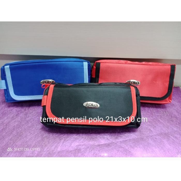 

Ready oke] tempat pensil polo yayang kain tebal prepetan