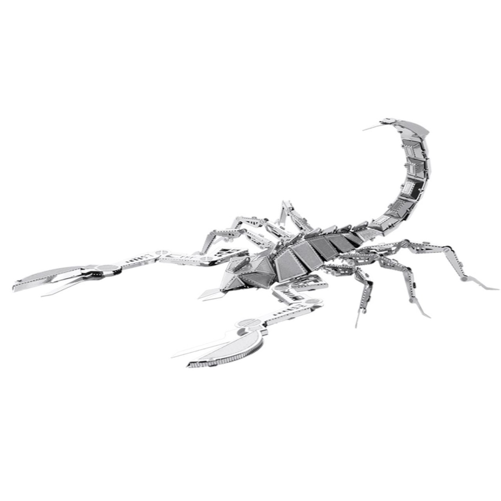 Scorpion 3D Metal Puzzle Model Kits Diy Laser Cut Puzzles Jigsaw Toy For Children