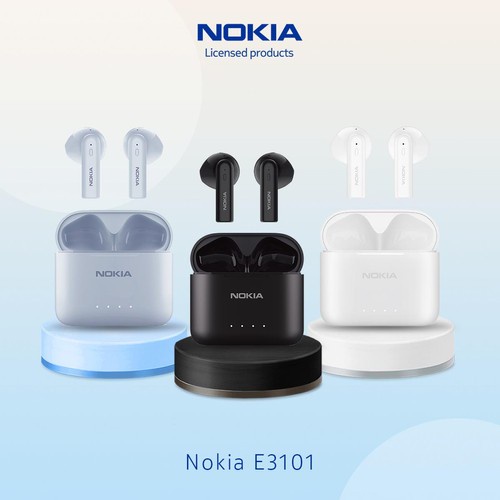 Nokia E3101 Essential True Wireless Earphones Tws - Asli