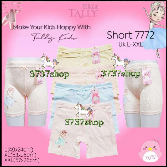 Gayani- TALLY KIDS GIRL CD 7555 HOTPANTS - CD CELANA DALAM BOXER ANAK PEREMPUAN