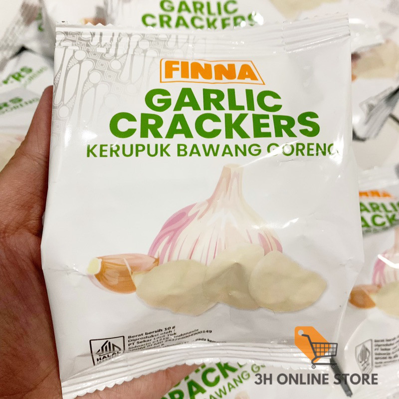 

FINNA Kerupuk Bawang 10g (Isi 40 Pack)
