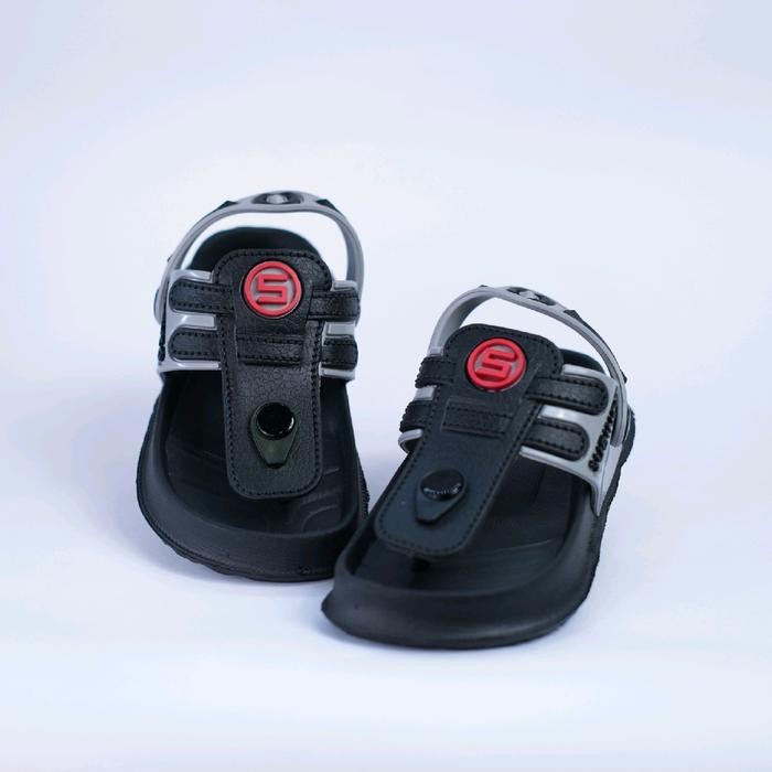 Chibella-Sandal anak laki laki Shevano Sandal Anak Tali Belakang Jepit Fashion
