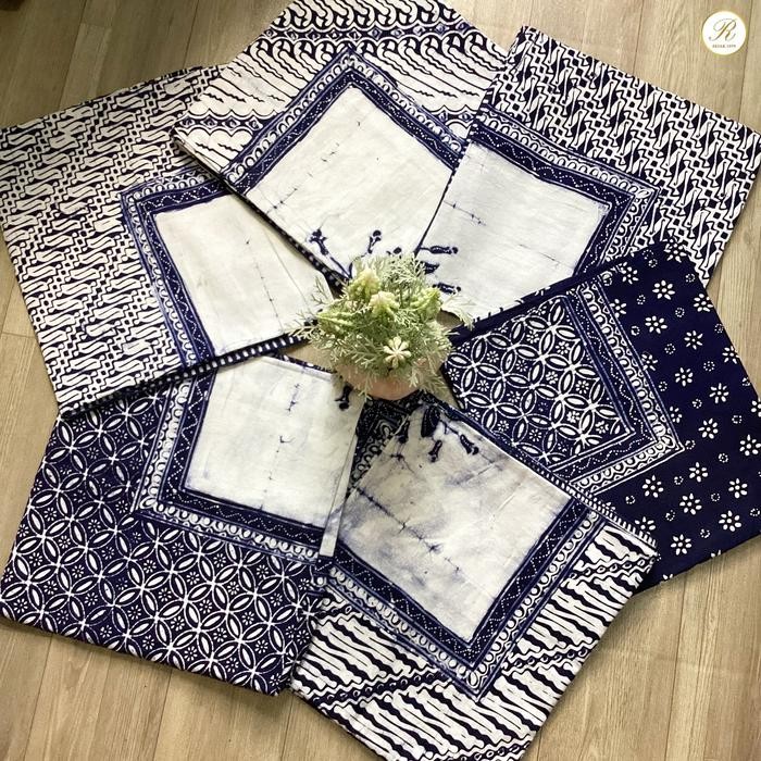 (Expert) [TAPLAK MEJA BATIK TULIS PREMIUM] BATIK TULIS ASLI HAMPERS TAPLAK MEJA BATIK TULIS