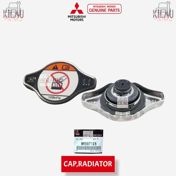 Tutup Radiator Mitsubishi Xpander Mirage Grandis Mr597126