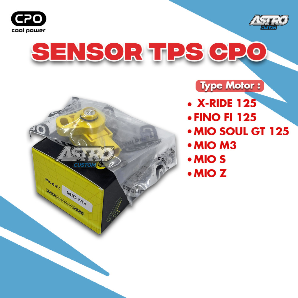 Sensor TPS CPO Mio M3 Soul GT 125 Fino 125 X Ride 125 Mio S 125 Mio Z 125 TPS Sensor Racing Cool