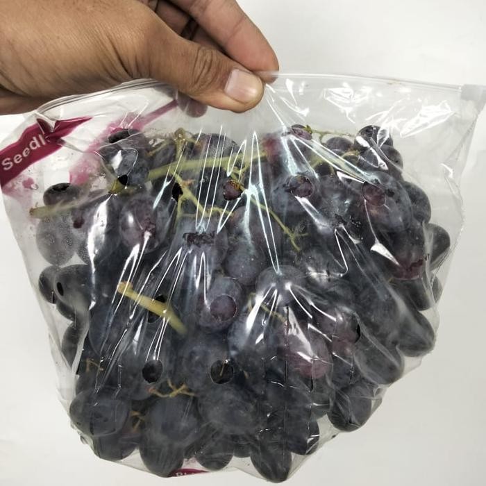 

BisaInstan- buah anggur autum mesir fresh manis per pack 500 gram