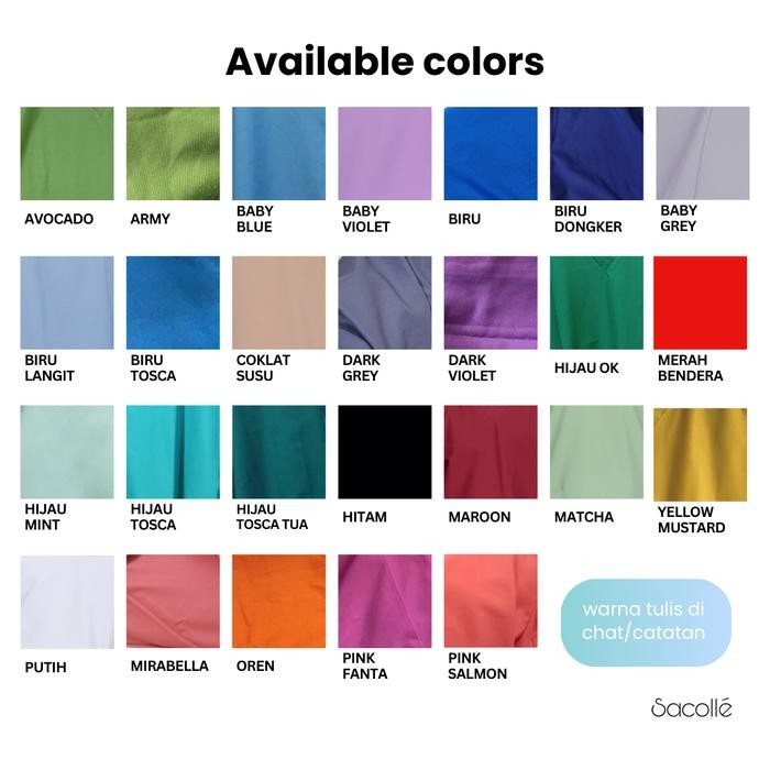 BERKUALITAS FLASH SALE!! Baju OK / Baju Jaga / Baju Scrub / Baju OKA / Celana Kain