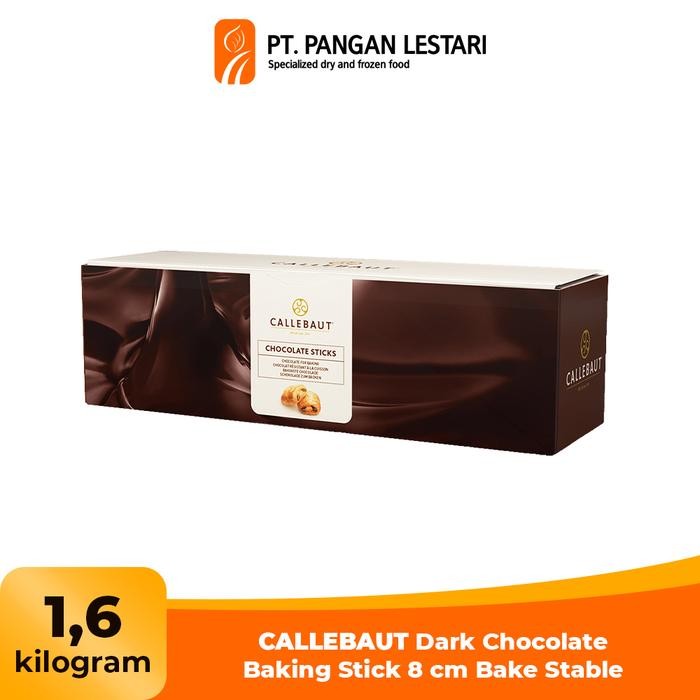 

BisaInstan- CALLEBAUT Dark Chocolate Baking Stick 8 cm Bake Stable
