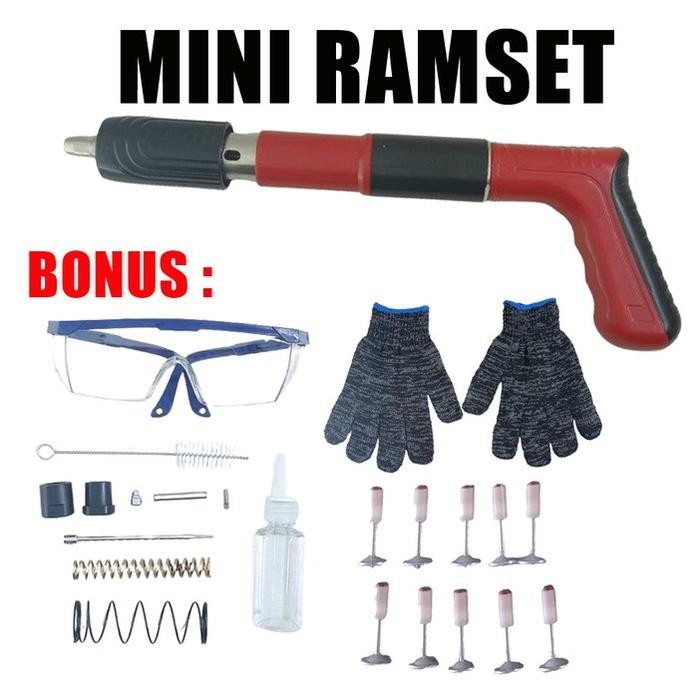 

ALAT TEMBAK PAKU BETON STAMPSET NI RAMSET NAILER NAILGUN