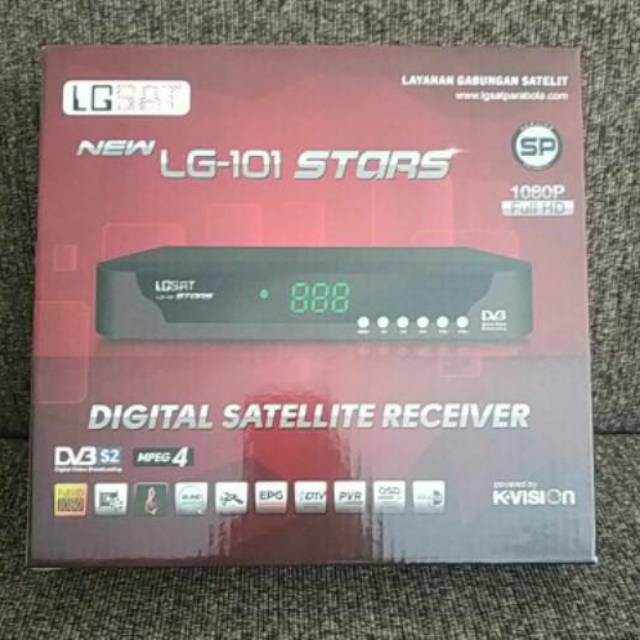 IK Receiver Parabola LGSAT STARS Star Gardiner Ottimo include voucher 50rb by K Vision Kvision