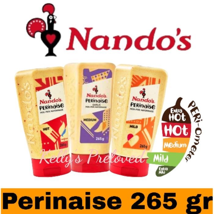 

BisaInstan- NANDO'S PERINAISE 265 GRAM PERI PERI MAYONAISE NANDOS