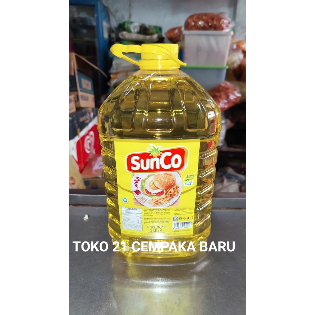 

BisaInstan- Sunco Minyak Goreng Jerigen 5 Liter Murah Sunco 5000ml 5000 ml 5Liter