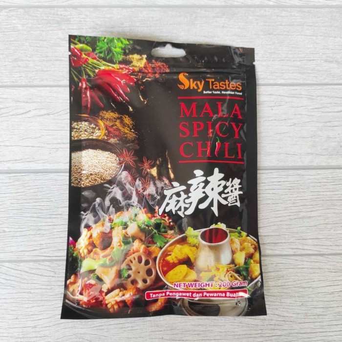 

BisaInstan- Sky Tastes Mala Spicy Chili 200g Vegetarian Vegan