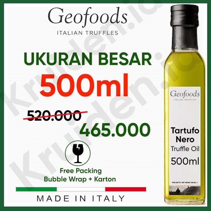 

BisaInstan- Premium Black Truffle Oil 250 ml Geofoods imported Italy Tartufo Nero