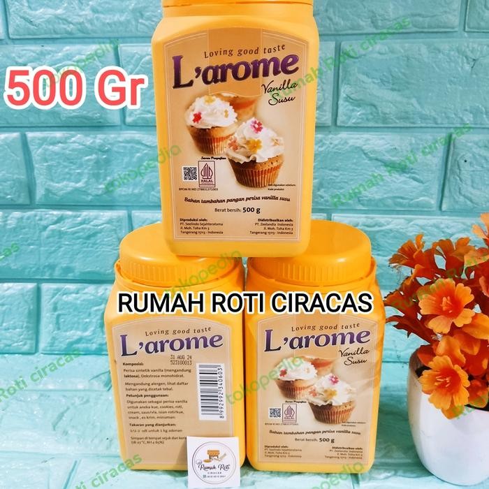 

BisaInstan- LAROME VANILA MILK POWDER VANILLA SUSU BUBUK BOTOL 500GR EXTRACT