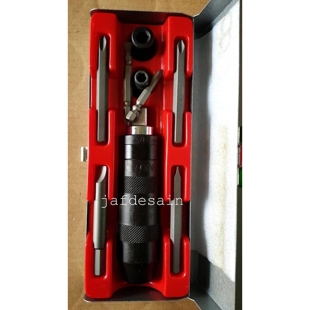 MIRAI - Obeng ketok obeng mekanik set Eye brand tjap mata Germany 10 pcs