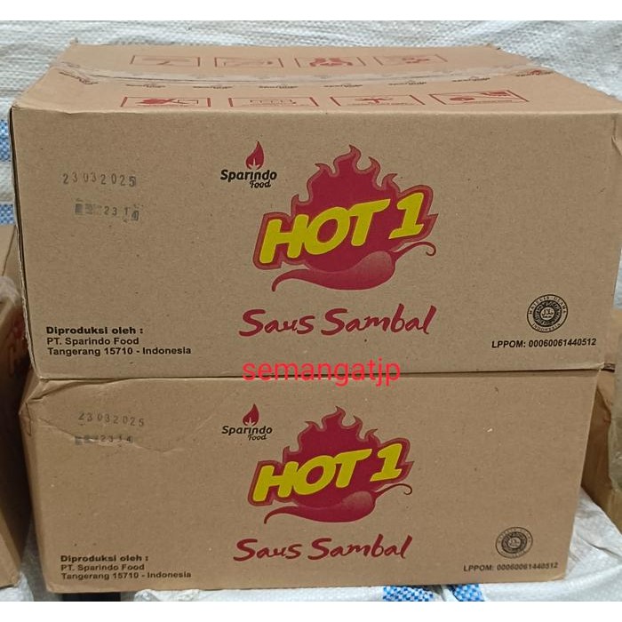 

Kirim,HariYgSama- Saos sambel HOT 1 perdus isi 20 pack @20sachet 9gram