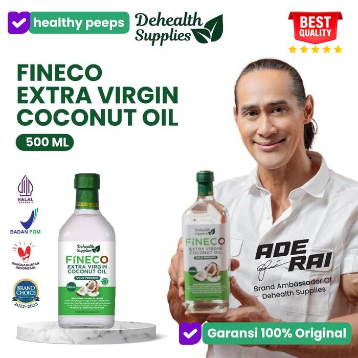 

BisaInstan- Dehealth supplies fineco - minyak kelapa murni VCO virgin coconut oil