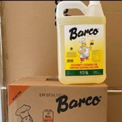

BisaInstan- Minyak Goreng Kelapa "Barco" Jerrycan 5 Liter - 1 Dus (4 Pcs)