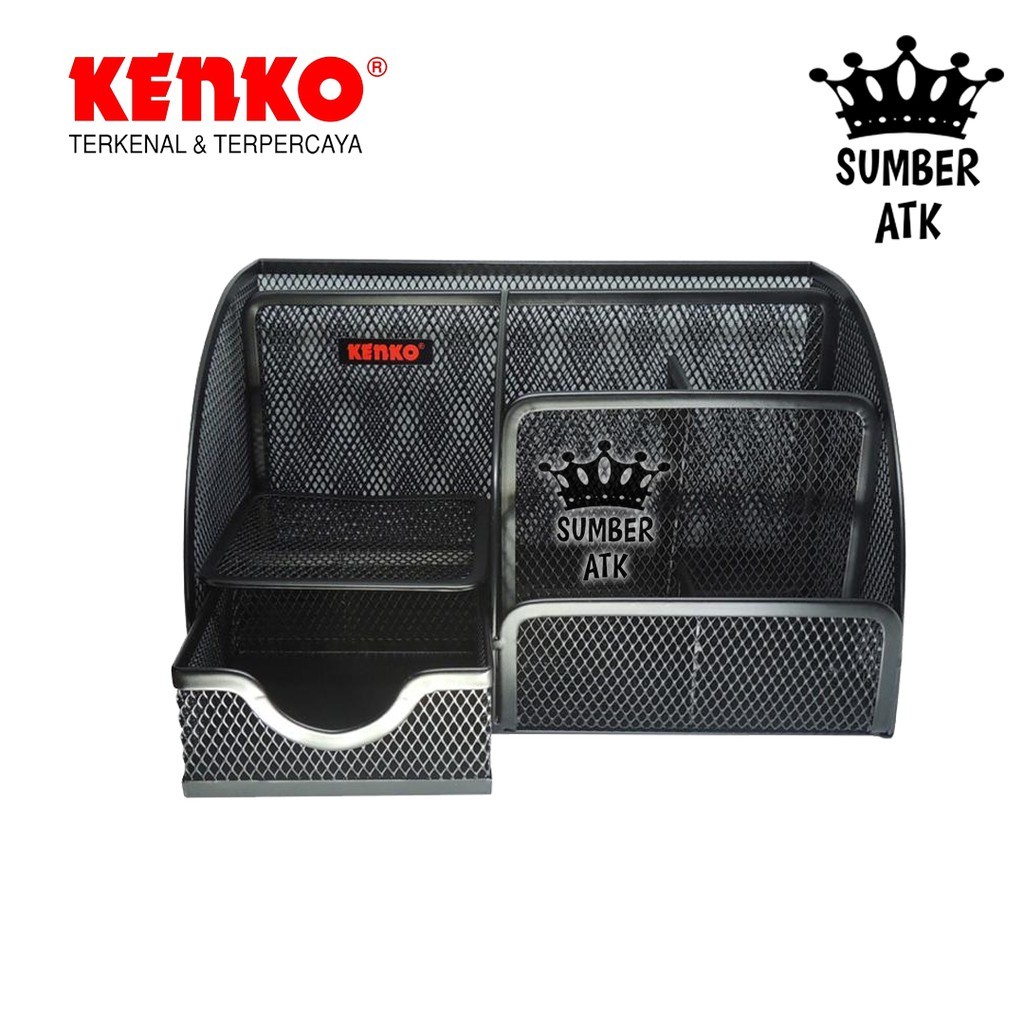

Desk Set MDS-204 Mesh Wire ( Tempat Alat Tulis Jaring )