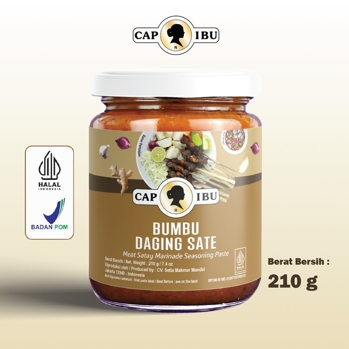 

Kirim,HariYgSama- Bumbu Daging Sate Cap Ibu